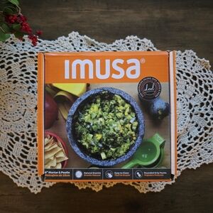 IMUSA Grey Mortar and Pestle Set